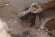 Barrel bombing kills 11 children in Syria's Aleppo