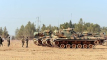 More Turkish tanks enter Syria in new front More Turkish tanks enter Syria in new front