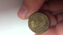 Ancient Roman coins unearthed at Japan castle Ancient Roman coins unearthed at Japan castle