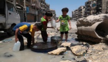 Four children among 11 dead in air strikes near Damascus