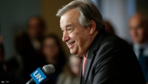 New UN chief aims to make 2017 'a year for peace'