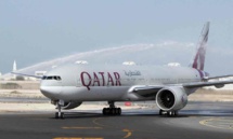 Qatar Airways flight from Doha to Auckland arrives after 14,535-kilometre trip which took 16 hours 23 minutes
