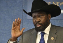 S.Sudan president vows aid access to famine-hit areas