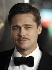 Brad Pitt defends new moustache