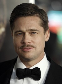 Brad Pitt defends new moustache Brad Pitt defends new moustache