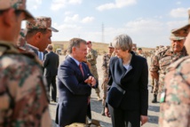 Britain's May begins Mideast trip focused on security, trade