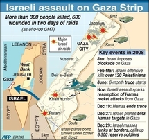 Israel bombs Gaza in 'all-out war' on Hamas Israel bombs Gaza in 'all-out war' on Hamas