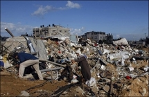 Dozens of bodies found in Gaza rubble as truce punctured