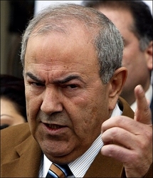 Iraq far from peace and wracked by sectarianism: Allawi Iraq far from peace and wracked by sectarianism: Allawi
