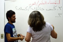 Refugees-turned-language teachers learn new life