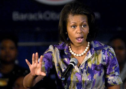 Michelle Obama gets Harry Potter smalltalk Michelle Obama gets Harry Potter smalltalk