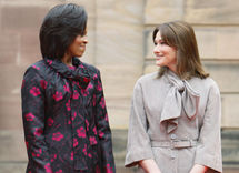 Classical Carla, daring Michelle: to each her style Classical Carla, daring Michelle: to each her style