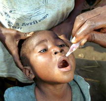 Brazil starts annual polio vaccination program