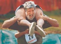 Finland ends Estonia's reign in wife-carrying Finland ends Estonia's reign in wife-carrying