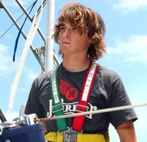 US teen arrives home after round-the-world sail US teen arrives home after round-the-world sail