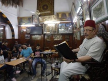 Gripping tales lure war-weary Syrians to Damascus cafe