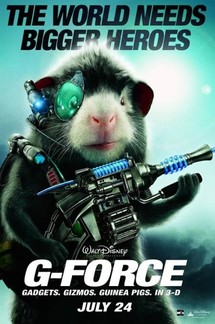 'G-Force' guinea pigs scramble to box office top spot