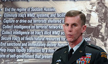 Pentagon plays down questions over Obama-McChrystal talks
