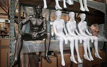 Mannequins hit by discrimination -- and loss of face Mannequins hit by discrimination -- and loss of face