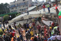 Desperate dig for survivors in Mexico after devastating earthquake Desperate dig for survivors in Mexico after devastating earthquake