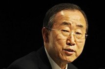 UN chief Ban Ki-moon (AFP/Olivier Morin)