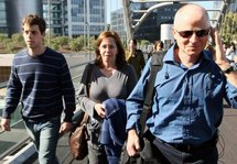 Gilad Shalit's brother, mother and father Gilad Shalit's brother, mother and father