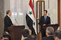 Turkish Prime Minister Recep Tayyip Erdogan and Syrian President Bashar al-Assad Turkish Prime Minister Recep Tayyip Erdogan and Syrian President Bashar al-Assad