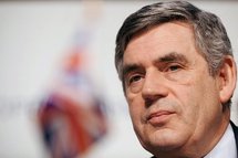 British Prime Minister Gordon Brown