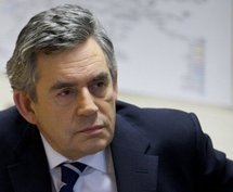 British Prime Minister Gordon Brown