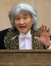 Seiji Ozawa (AFP/File/Pierre Verdy) Seiji Ozawa (AFP/File/Pierre Verdy)