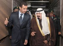 President Bashar al-Assad  with King Abdullah bin Abdul Aziz President Bashar al-Assad  with King Abdullah bin Abdul Aziz