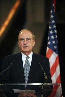 US Middle East envoy George Mitchell