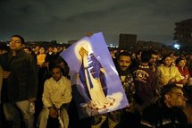 Egyptian Copts in Cairo's al-Waraaq district, 2009.