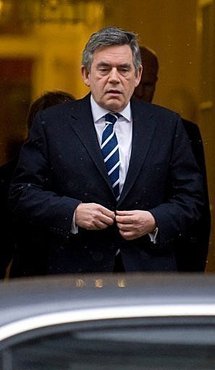 British Prime Minister Gordon Brown British Prime Minister Gordon Brown