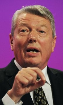 Home Secretary Alan Johnson