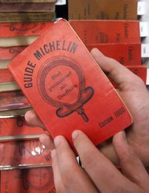 A copy of the very first edition of the Michelin guide A copy of the very first edition of the Michelin guide