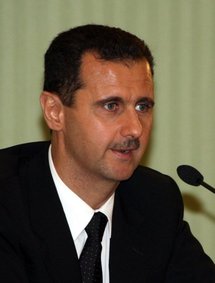 Syrian President Bashar al-Assad Syrian President Bashar al-Assad