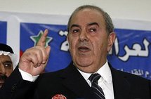 Former Iraqi prime minister Iyad Allawi