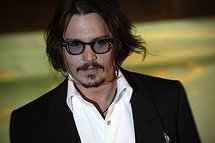 Johnny Depp at the premiere of 'Alice in Wonderland' (AFP/Carl Court)
