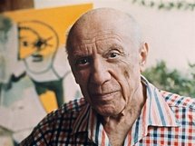 Pablo Picasso in 1971. Ernst Beyeler's reputation and friendships with famous painters were such that Pablo Picasso allowed him to pick 26 of his works during a visit to the artist's studio at Mougins in 1966, according to the Beyeler Fondation.