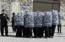 Israeli riot police (AFP/Jack Guez) Israeli riot police (AFP/Jack Guez)