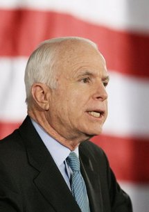 Former Republican presidential candidate John McCain Former Republican presidential candidate John McCain