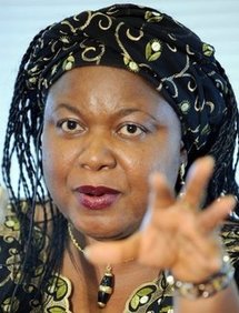 UN special rapporteur Joy Ngozi Ezeilo, pictured in 2009. (AFP/File/Toru Yamanaka)