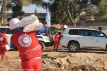 UN aid trucks on the way to Syria's besieged Eastern Ghouta