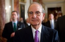 US Middle East envoy George Mitchell US Middle East envoy George Mitchell