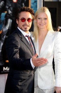 Actors Robert Downey Jr and Gwyneth Paltrow Actors Robert Downey Jr and Gwyneth Paltrow