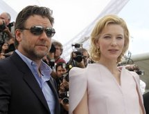 Actors Russell Crowe and Cate Blanchett Actors Russell Crowe and Cate Blanchett