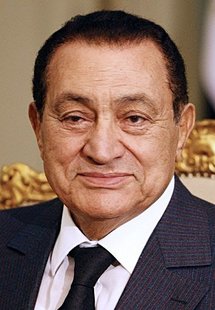 Egypt's President Hosni Mubarak