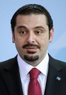 Lebanese Prime Minister Saad Hariri