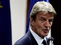 French Foreign Minister Bernard Kouchner French Foreign Minister Bernard Kouchner